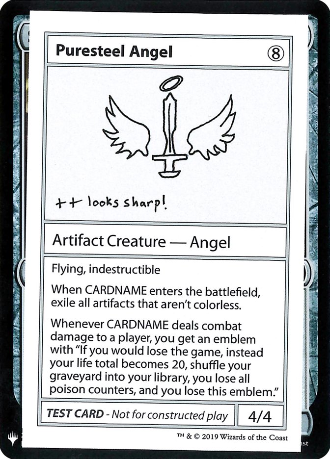 Puresteel Angel [Mystery Booster Playtest Cards] | Gaming Infinity