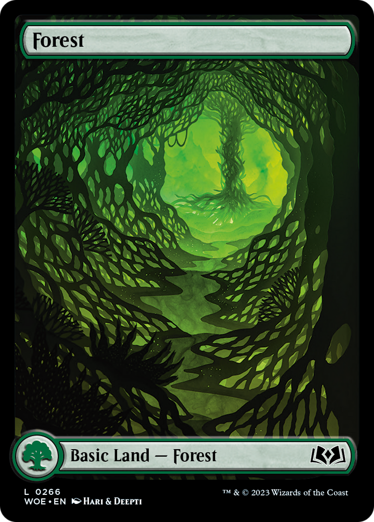 Forest (266) (Full-Art) [Wilds of Eldraine] | Gaming Infinity