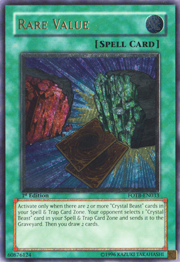 Rare Value [FOTB-EN033] Ultimate Rare | Gaming Infinity