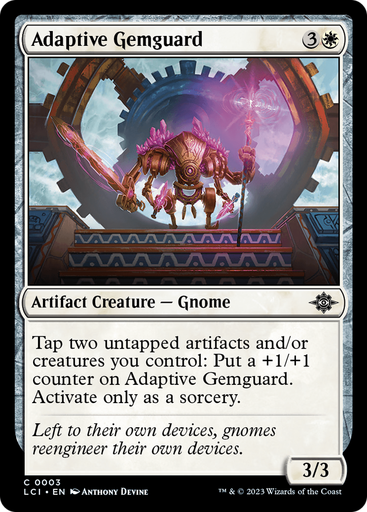 Adaptive Gemguard [The Lost Caverns of Ixalan] | Gaming Infinity