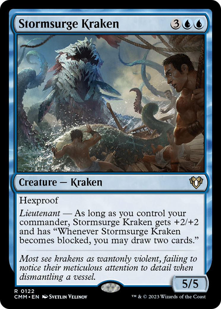 Stormsurge Kraken [Commander Masters] | Gaming Infinity