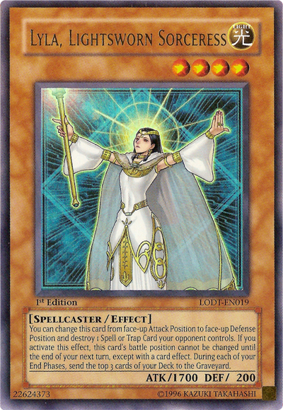 Lyla, Lightsworn Sorceress [LODT-EN019] Ultra Rare | Gaming Infinity