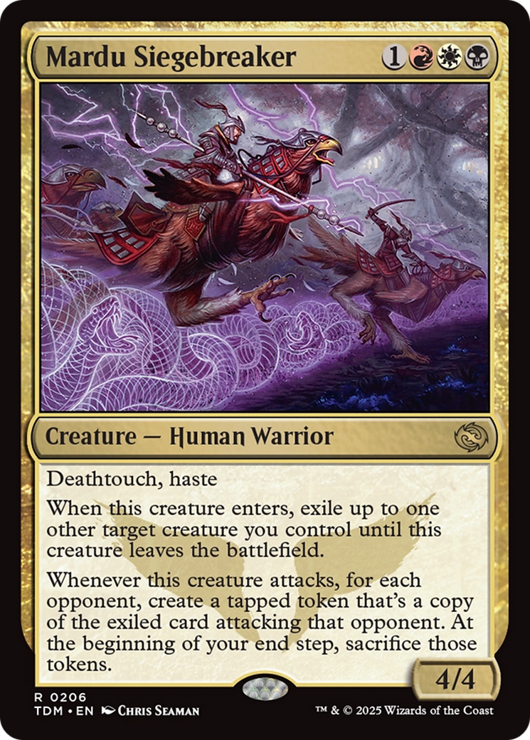 Mardu Siegebreaker [Tarkir: Dragonstorm] | Gaming Infinity