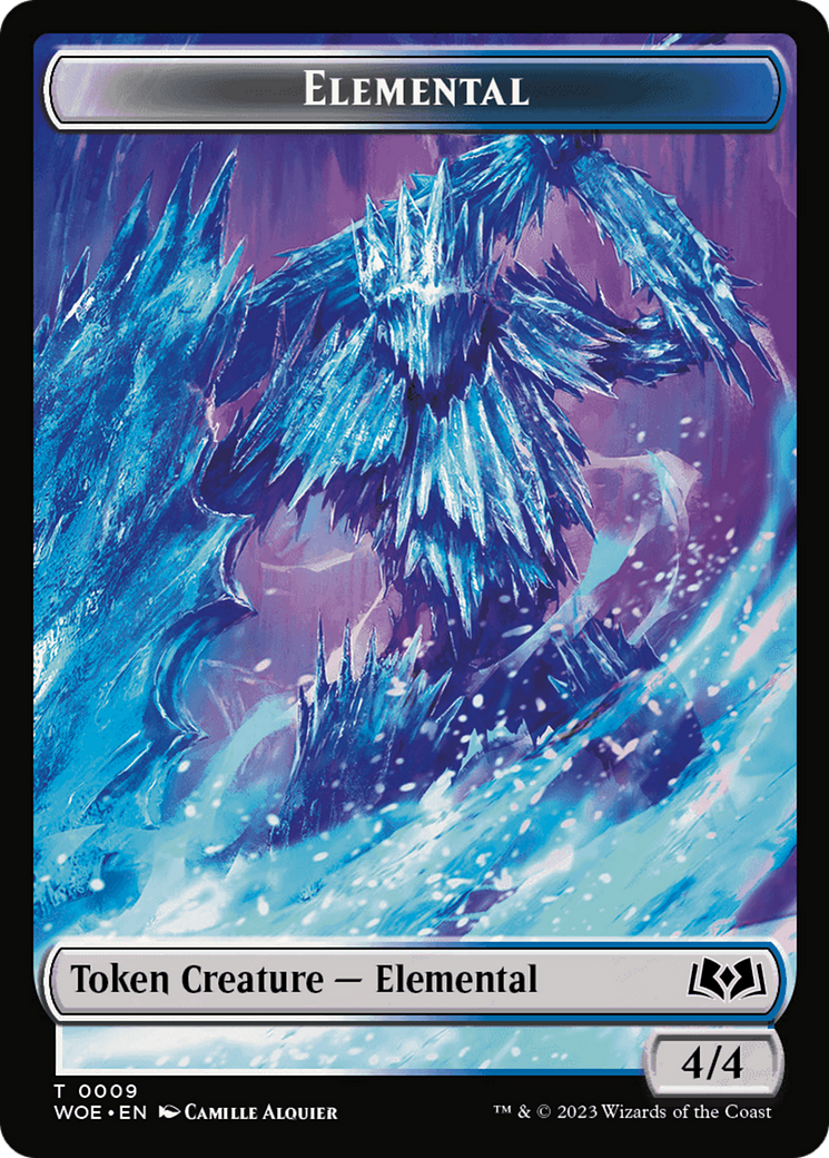 Elemental Token [Wilds of Eldraine Tokens] | Gaming Infinity