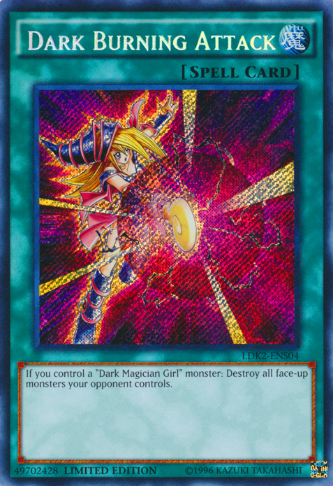 Dark Burning Attack [LDK2-ENS04] Secret Rare | Gaming Infinity