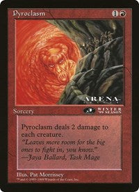 Pyroclasm (Oversized) [Oversize Cards] | Gaming Infinity