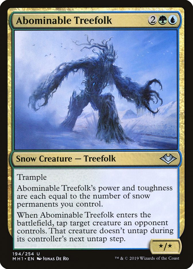 Abominable Treefolk [Modern Horizons] | Gaming Infinity