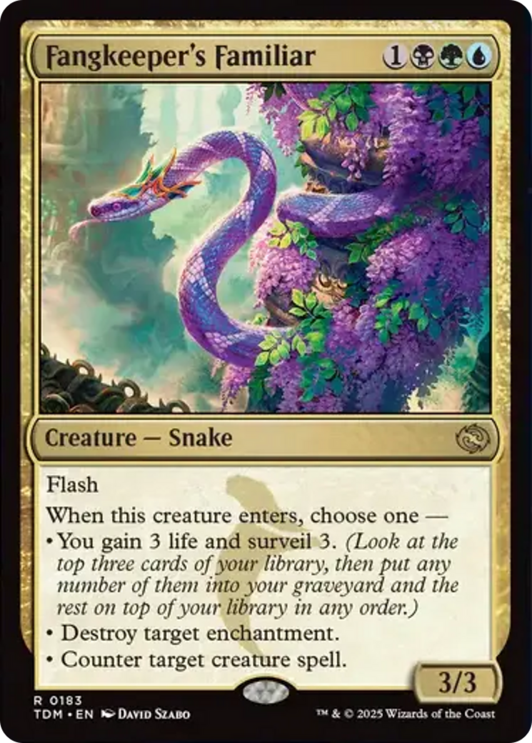 Fangkeeper's Familiar [Tarkir: Dragonstorm] | Gaming Infinity