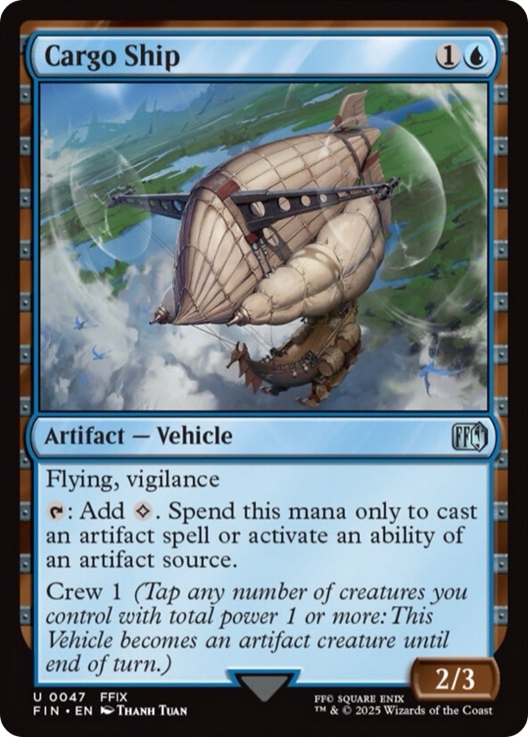 Cargo Ship [FINAL FANTASY] | Gaming Infinity