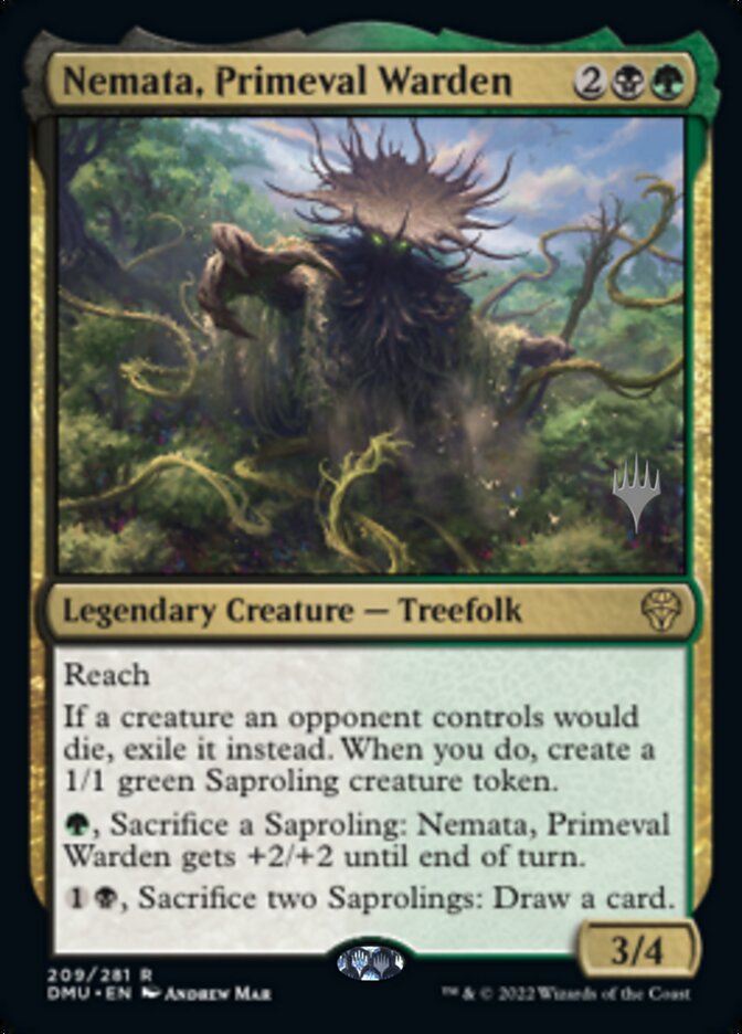 Nemata, Primeval Warden (Promo Pack) [Dominaria United Promos] | Gaming Infinity