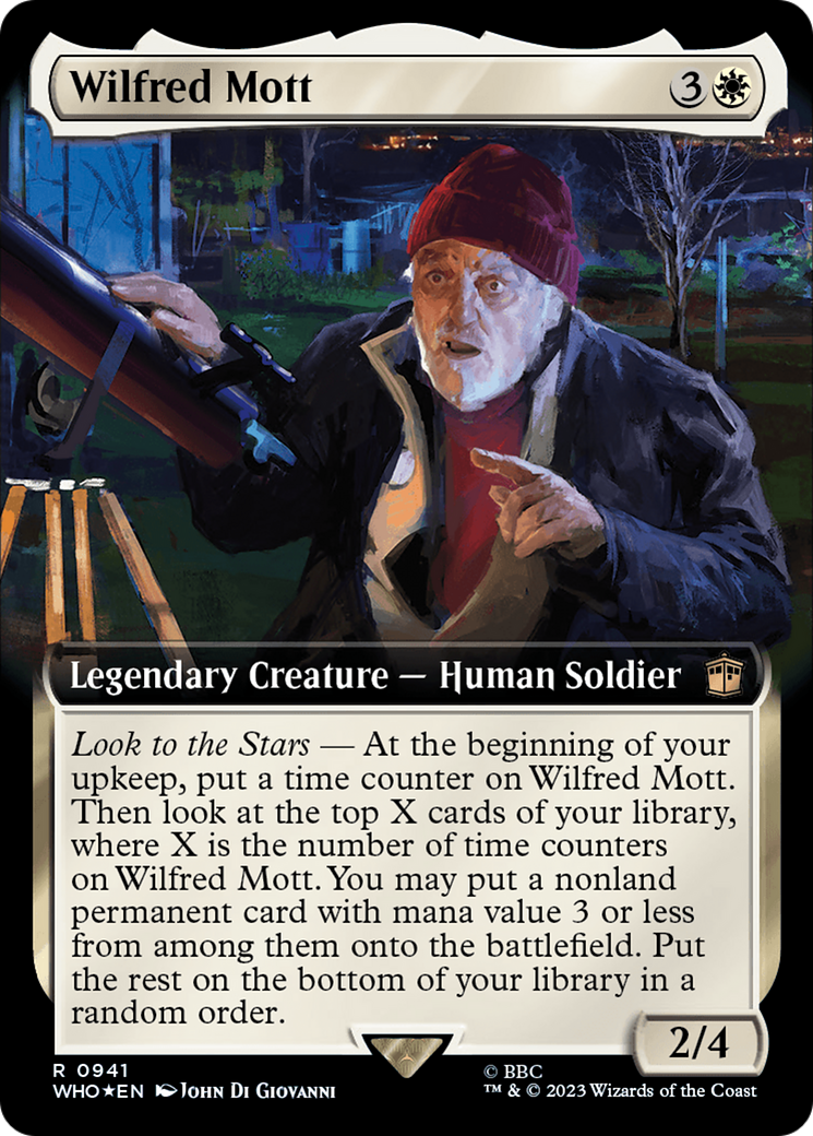 Wilfred Mott (Extended Art) (Surge Foil) [Doctor Who] | Gaming Infinity