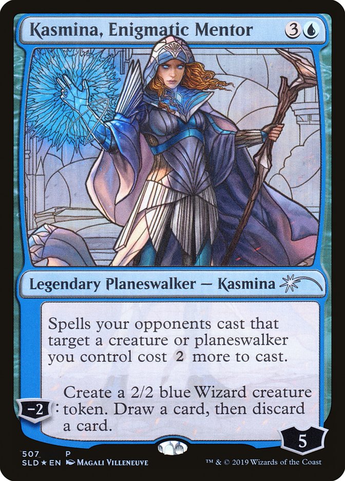 Kasmina, Enigmatic Mentor (Stained Glass) [Secret Lair Drop Promos] | Gaming Infinity