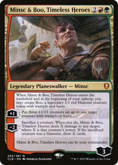 Minsc & Boo, Timeless Heroes (Promo Pack) [The Lost Caverns of Ixalan Promos] | Gaming Infinity