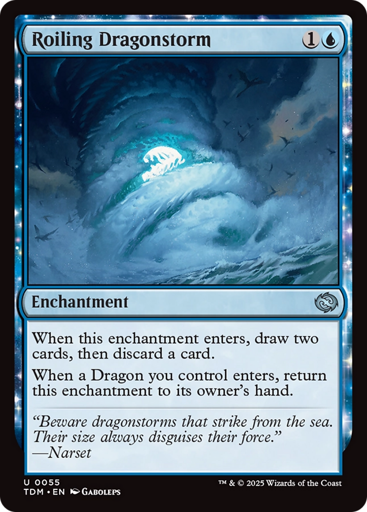 Roiling Dragonstorm [Tarkir: Dragonstorm] | Gaming Infinity