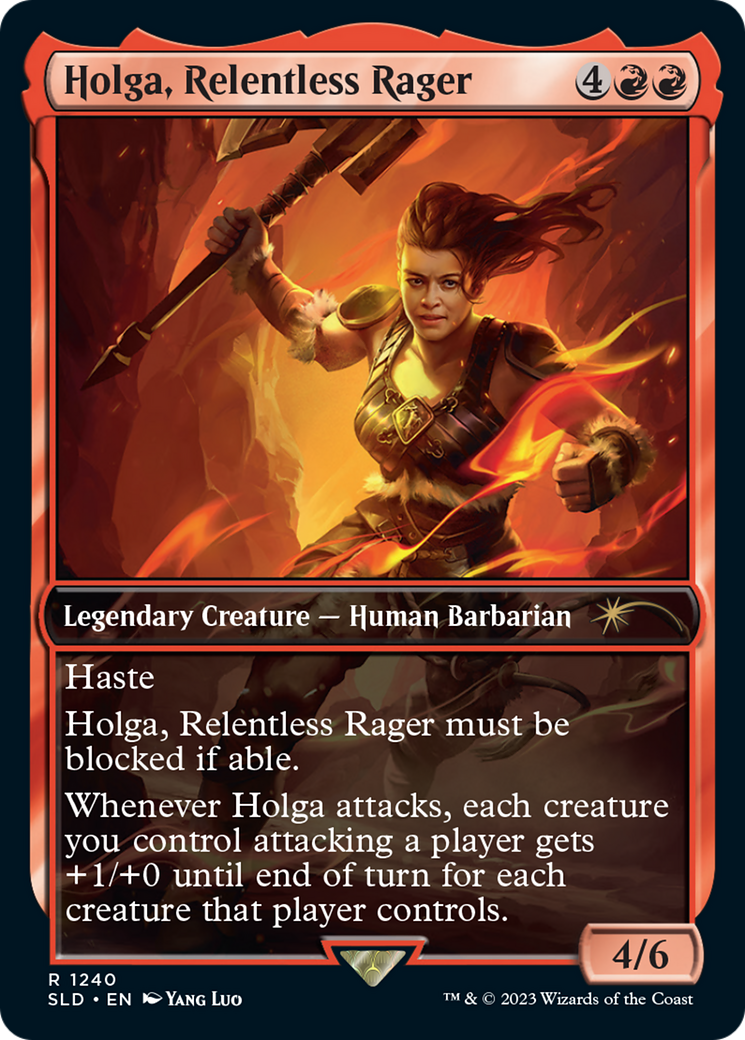 Holga, Relentless Rager [Secret Lair Drop Series] | Gaming Infinity