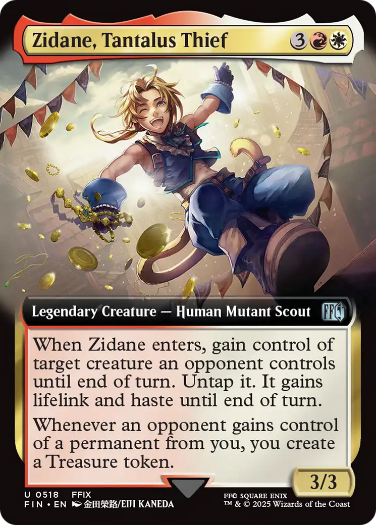 Zidane, Tantalus Thief (Extended Art) [FINAL FANTASY] | Gaming Infinity