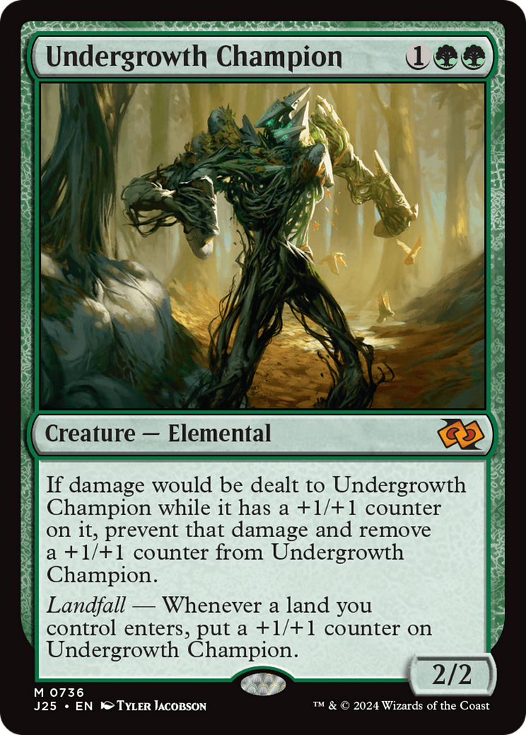 Undergrowth Champion [Foundations Jumpstart] | Gaming Infinity