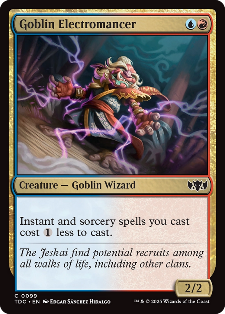 Goblin Electromancer [Tarkir: Dragonstorm Commander] | Gaming Infinity