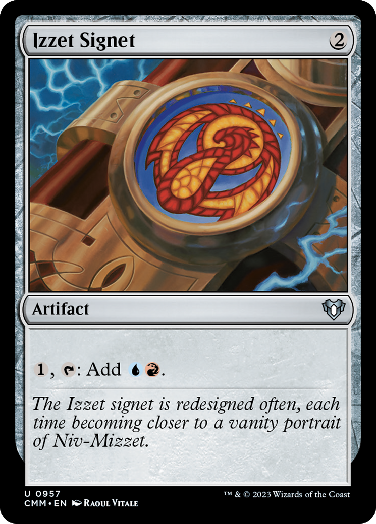 Izzet Signet [Commander Masters] | Gaming Infinity