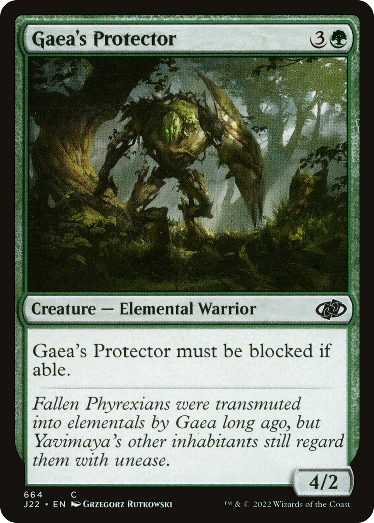 Gaea's Protector [Jumpstart 2022] | Gaming Infinity