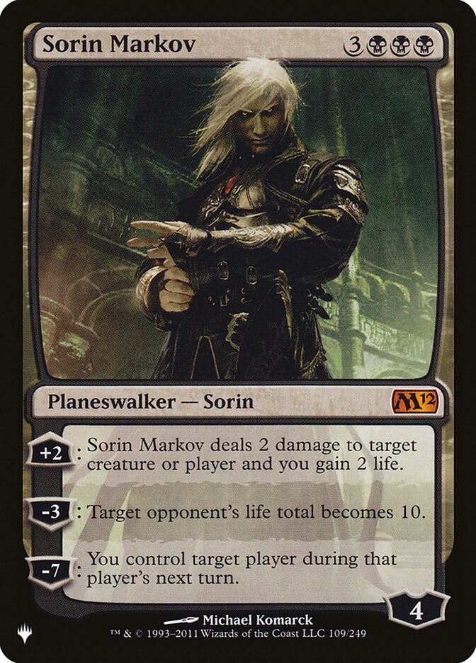 Sorin Markov [The List] | Gaming Infinity