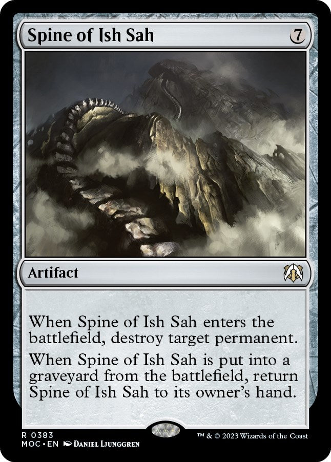 Spine of Ish Sah [March of the Machine Commander] | Gaming Infinity