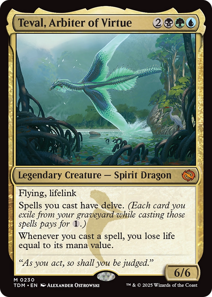 Teval, Arbiter of Virtue [Tarkir: Dragonstorm] | Gaming Infinity