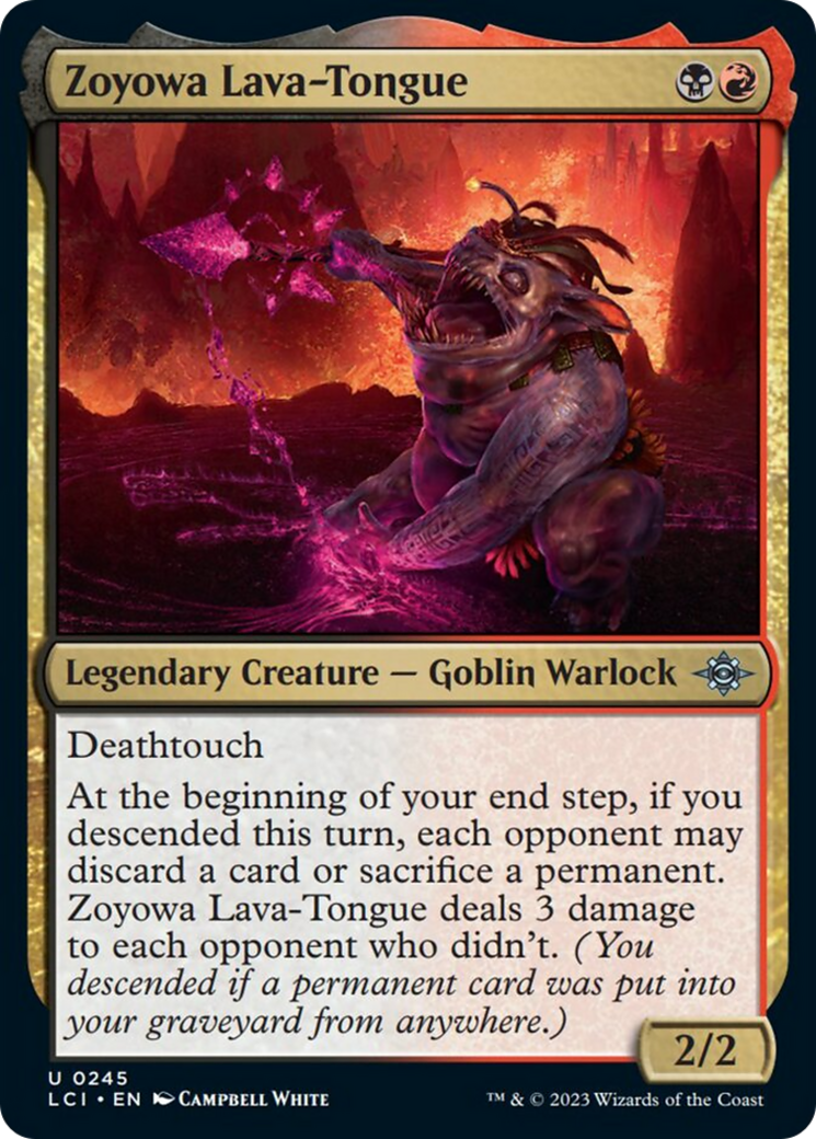 Zoyowa Lava-Tongue [The Lost Caverns of Ixalan] | Gaming Infinity