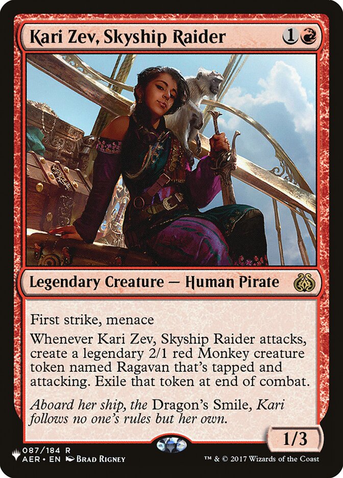 Kari Zev, Skyship Raider [The List] | Gaming Infinity