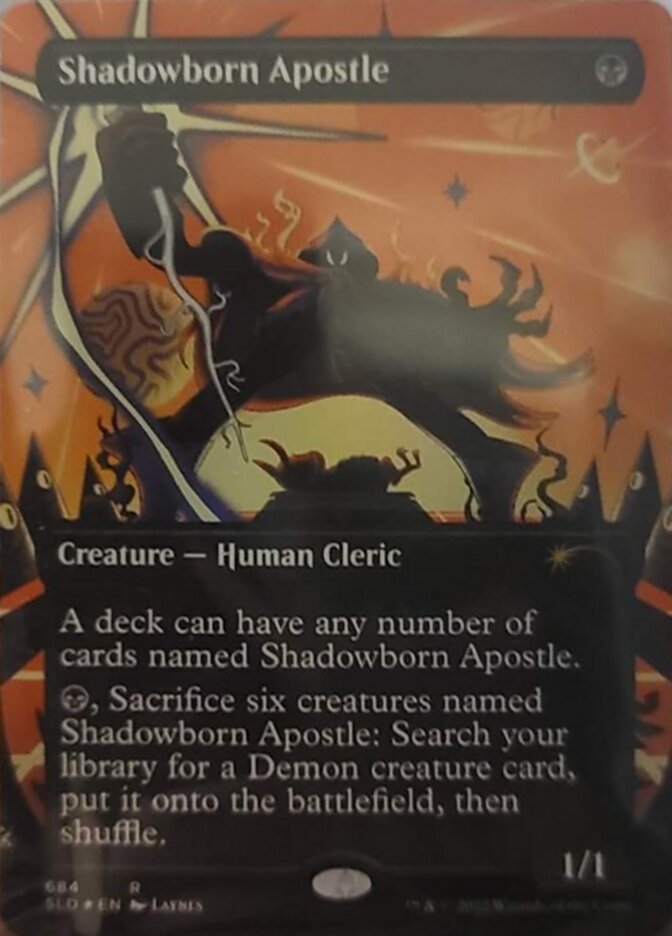 Shadowborn Apostle (Borderless) (684) [Secret Lair Drop Promos] | Gaming Infinity