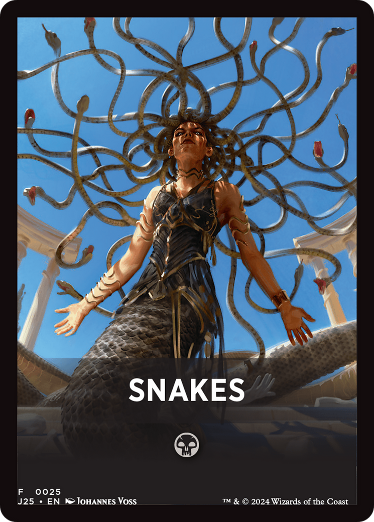 Snakes Theme Card [Foundations Jumpstart Front Cards] | Gaming Infinity