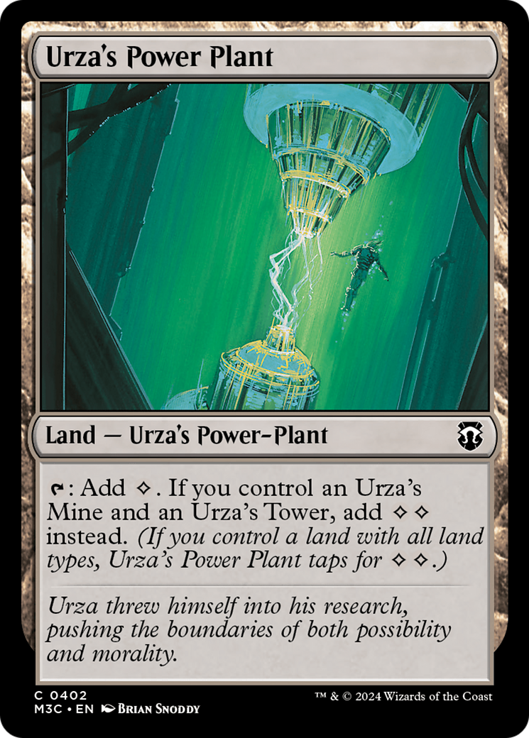 Urza's Power Plant (Ripple Foil) [Modern Horizons 3 Commander] | Gaming Infinity