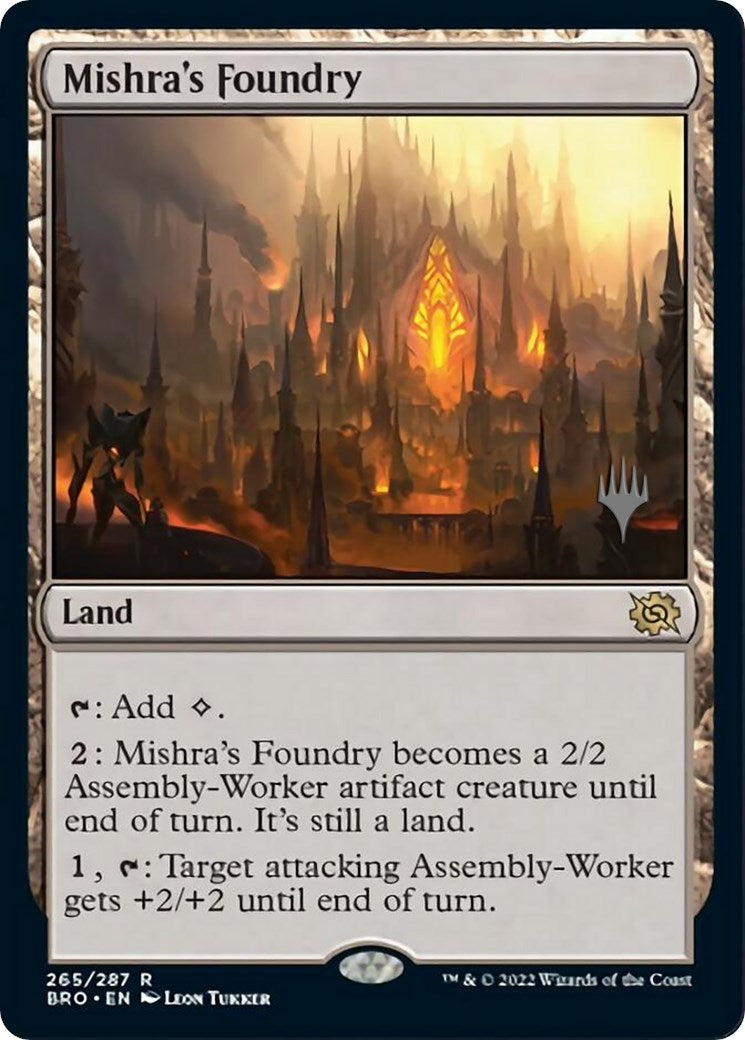 Mishra's Foundry (Promo Pack) [The Brothers' War Promos] | Gaming Infinity