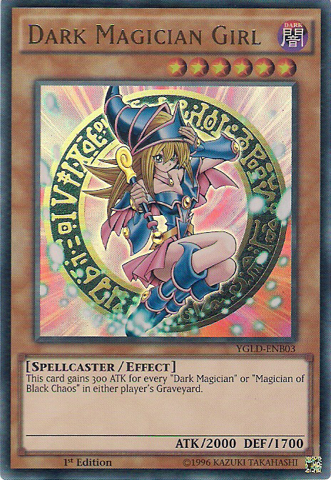 Dark Magician Girl [YGLD-ENB03] Ultra Rare | Gaming Infinity
