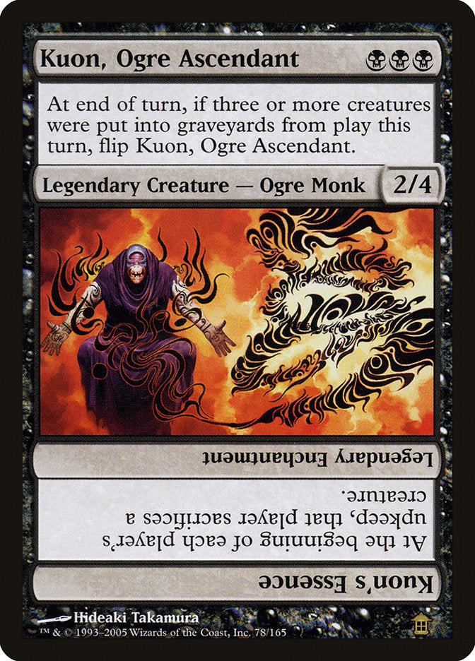 Kuon, Ogre Ascendant // Kuon's Essence [Saviors of Kamigawa] | Gaming Infinity