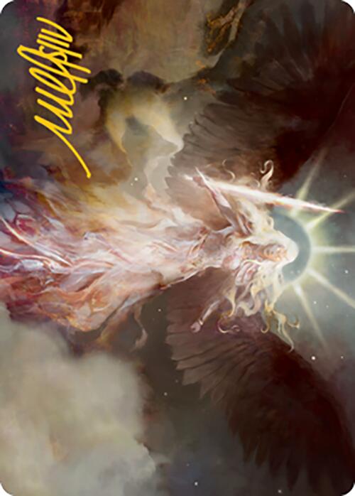 Serra's Emissary Art Card (Gold-Stamped Signature) [Modern Horizons 2 Art Series] | Gaming Infinity