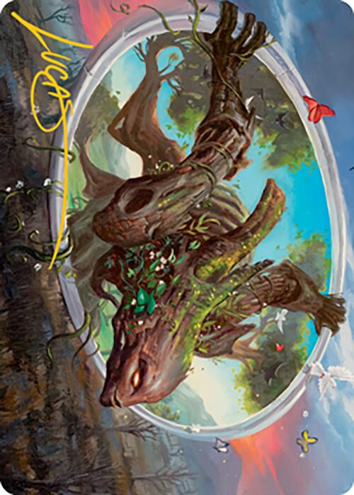 Gaea's Will Art Card (Gold-Stamped Signature) [Modern Horizons 2 Art Series] | Gaming Infinity