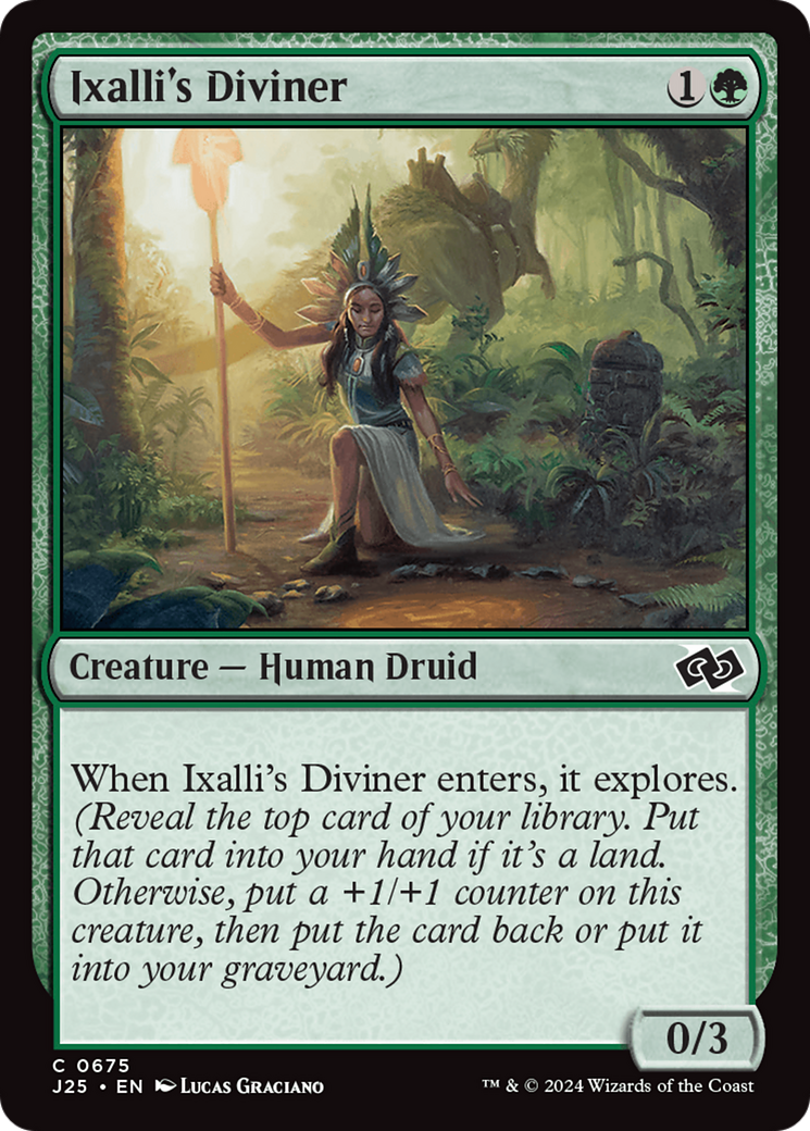 Ixalli's Diviner [Foundations Jumpstart] | Gaming Infinity