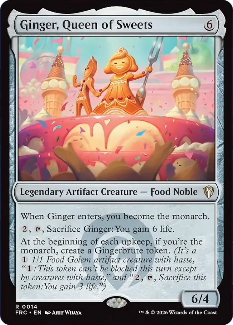 Ginger, Queen of Sweets [Reality Fracture Commander] | Gaming Infinity