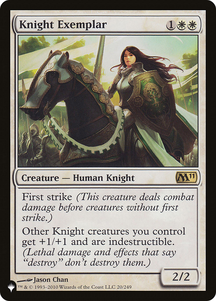 Knight Exemplar (Magic 2011) [The List] | Gaming Infinity