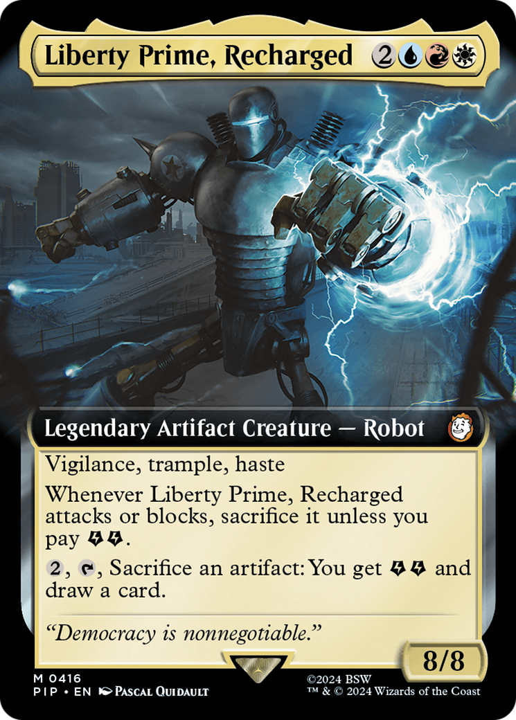 Liberty Prime, Recharged (Extended Art) [Fallout] | Gaming Infinity