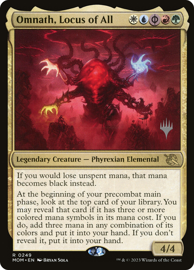 Omnath, Locus of All (Promo Pack) [March of the Machine Promos] | Gaming Infinity