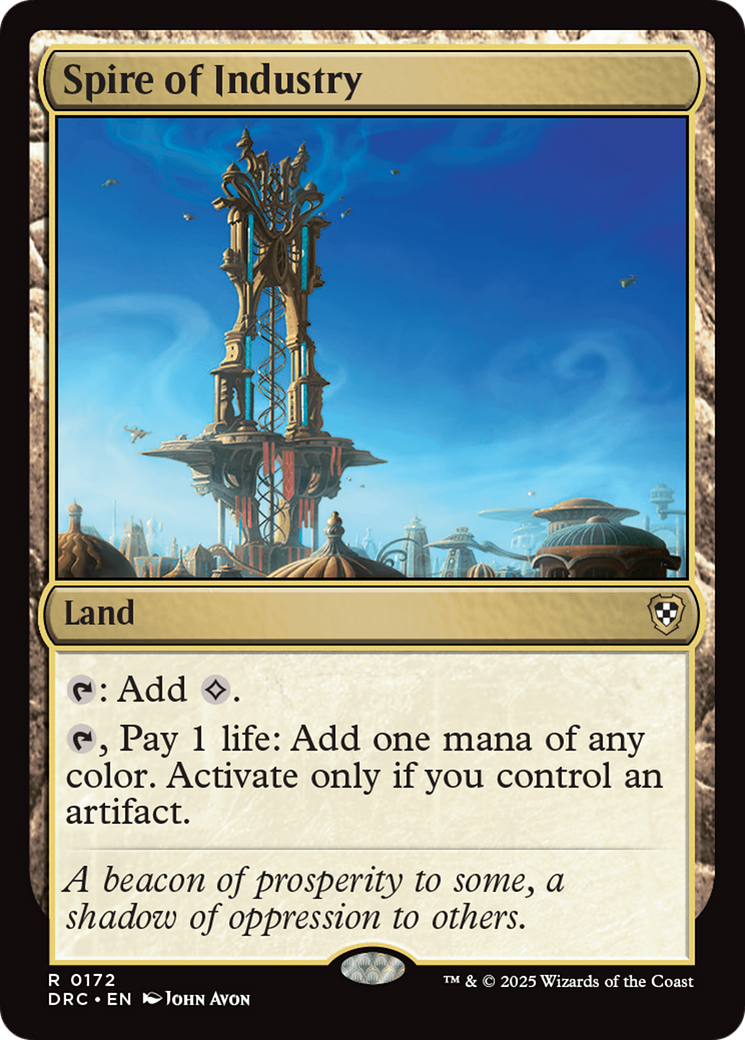 Spire of Industry [Aetherdrift Commander] | Gaming Infinity