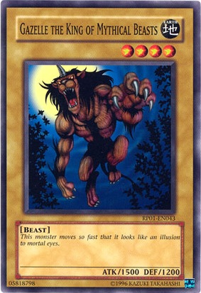 Gazelle the King of Mythical Beasts [RP01-EN043] Common | Gaming Infinity