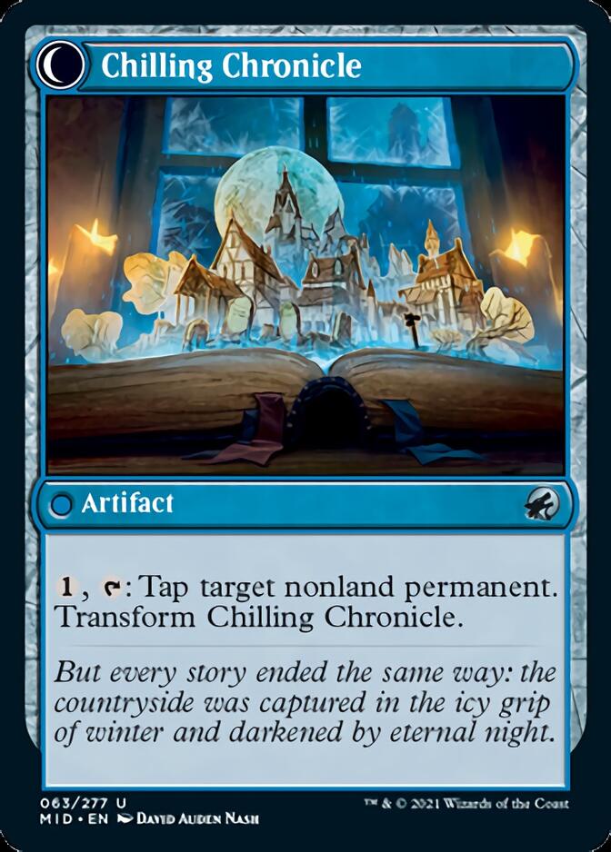 Mysterious Tome // Chilling Chronicle [Innistrad: Midnight Hunt] | Gaming Infinity