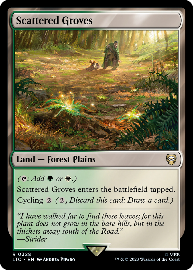 Scattered Groves [The Lord of the Rings: Tales of Middle-Earth Commander] | Gaming Infinity