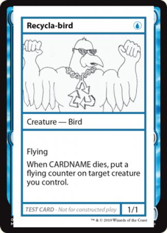 Recycla-bird (2021 Edition) [Mystery Booster Playtest Cards] | Gaming Infinity