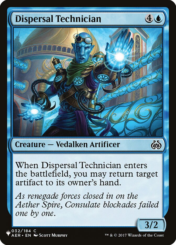 Dispersal Technician [The List] | Gaming Infinity