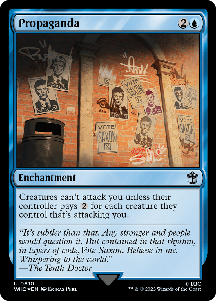 Propaganda (Surge Foil) [Doctor Who] | Gaming Infinity