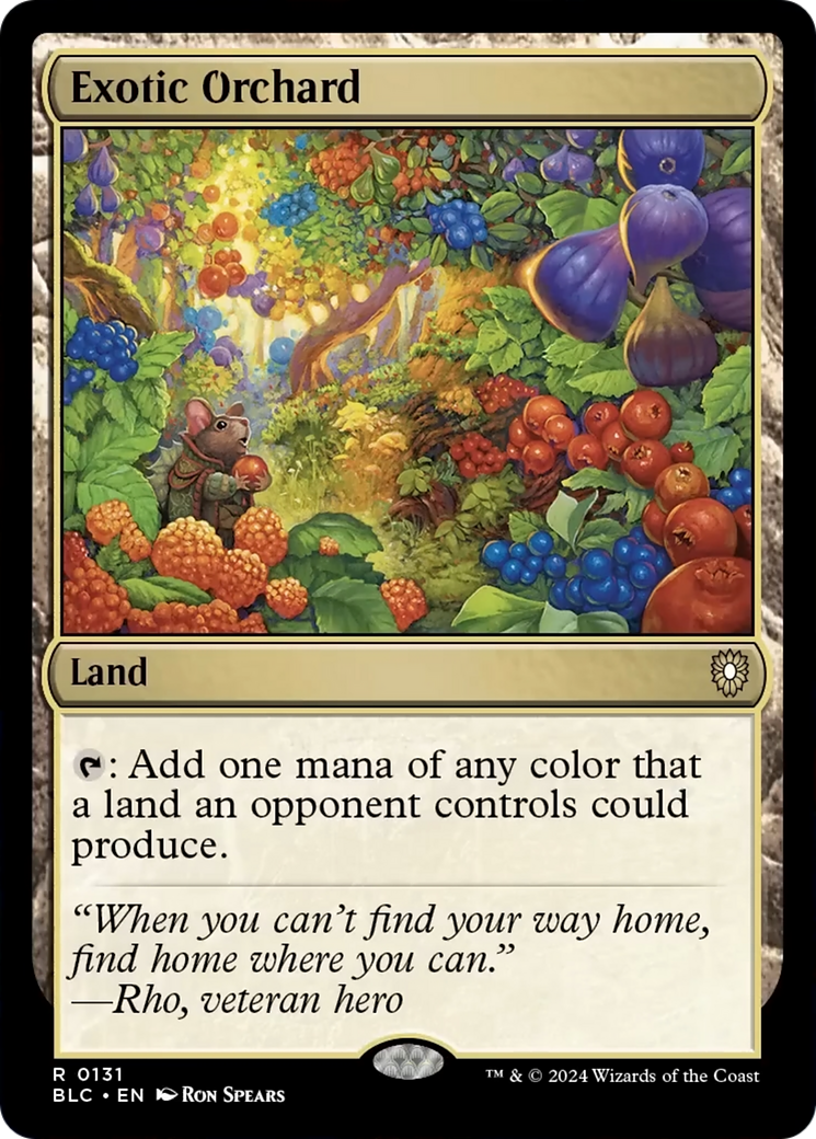 Exotic Orchard [Bloomburrow Commander] | Gaming Infinity